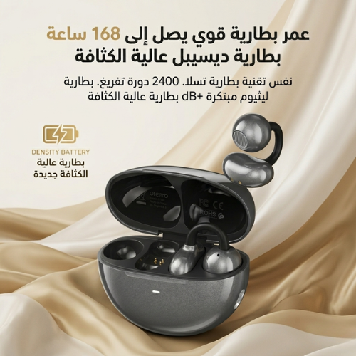 Comfortable Bluetooth Earclip Headphones – Long Battery Life & Clear Sound